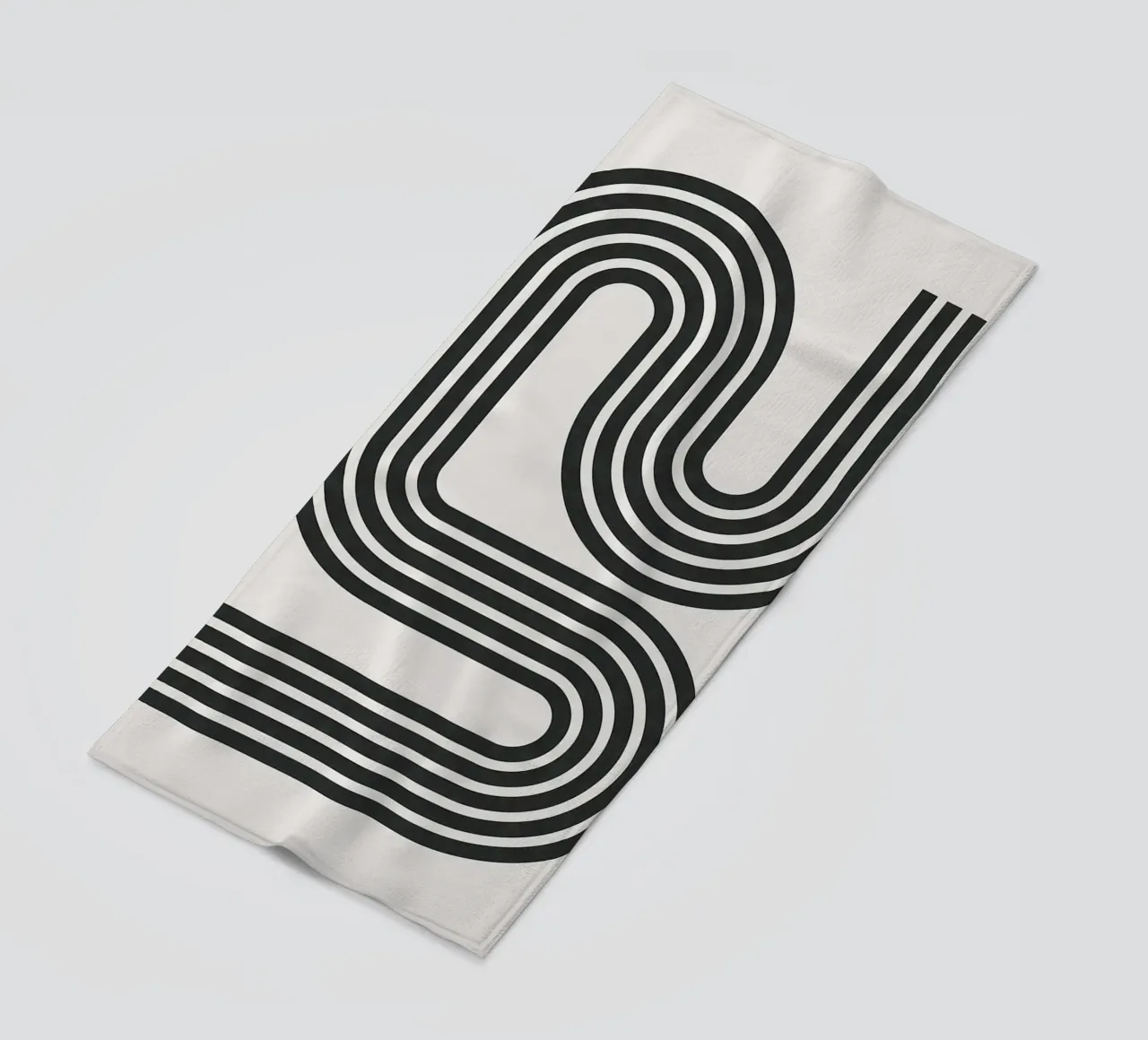 Linee minimaliste telo mare da Sabine Klein