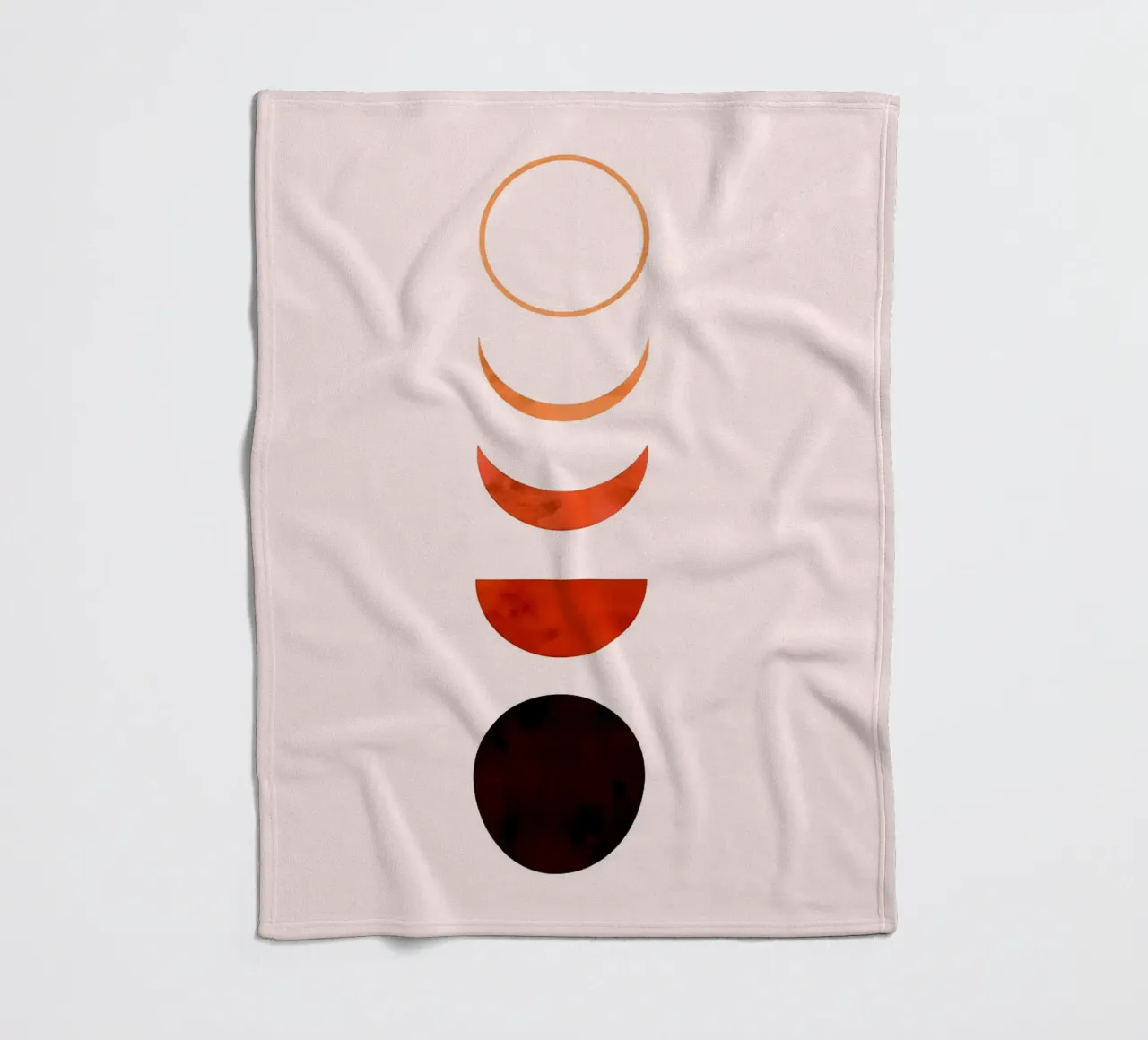Linee minimaliste coperta in pile da Sabine Klein