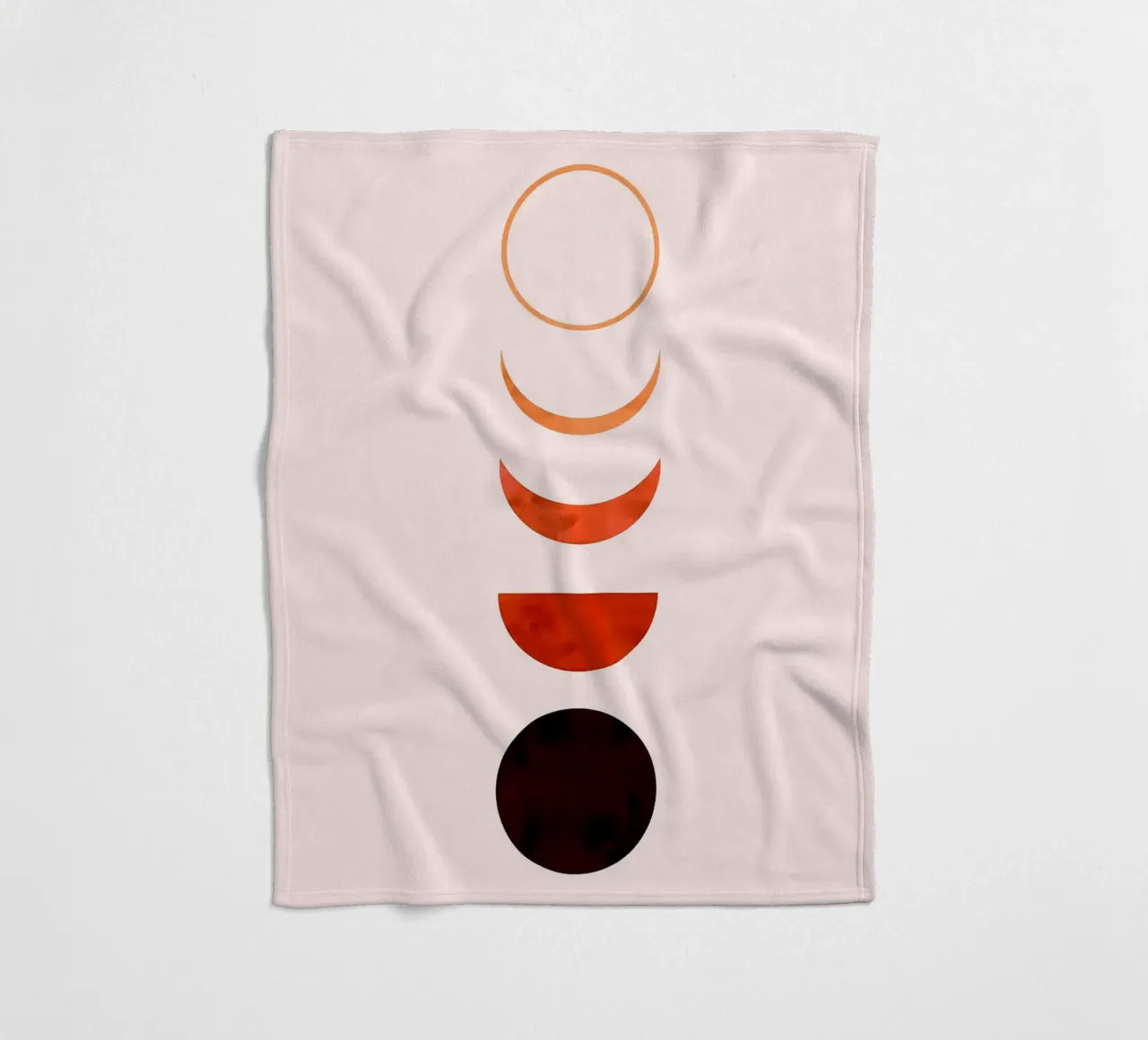 Linee minimaliste coperta in pile da Sabine Klein