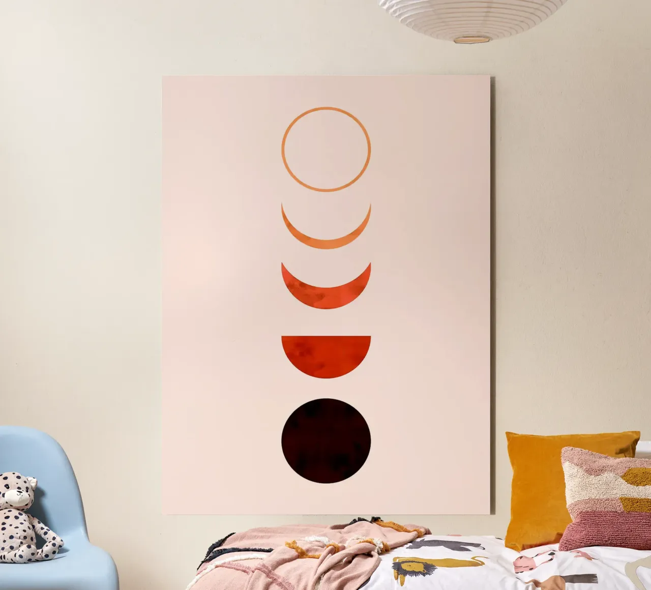 Linee minimaliste alluminio dibond da Sabine Klein