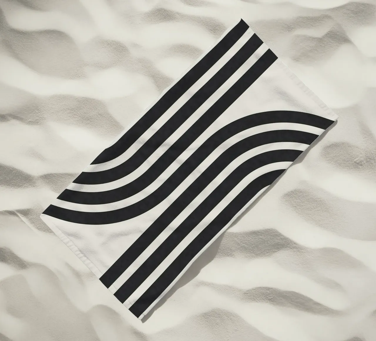 Linee minimaliste telo mare da Sabine Klein