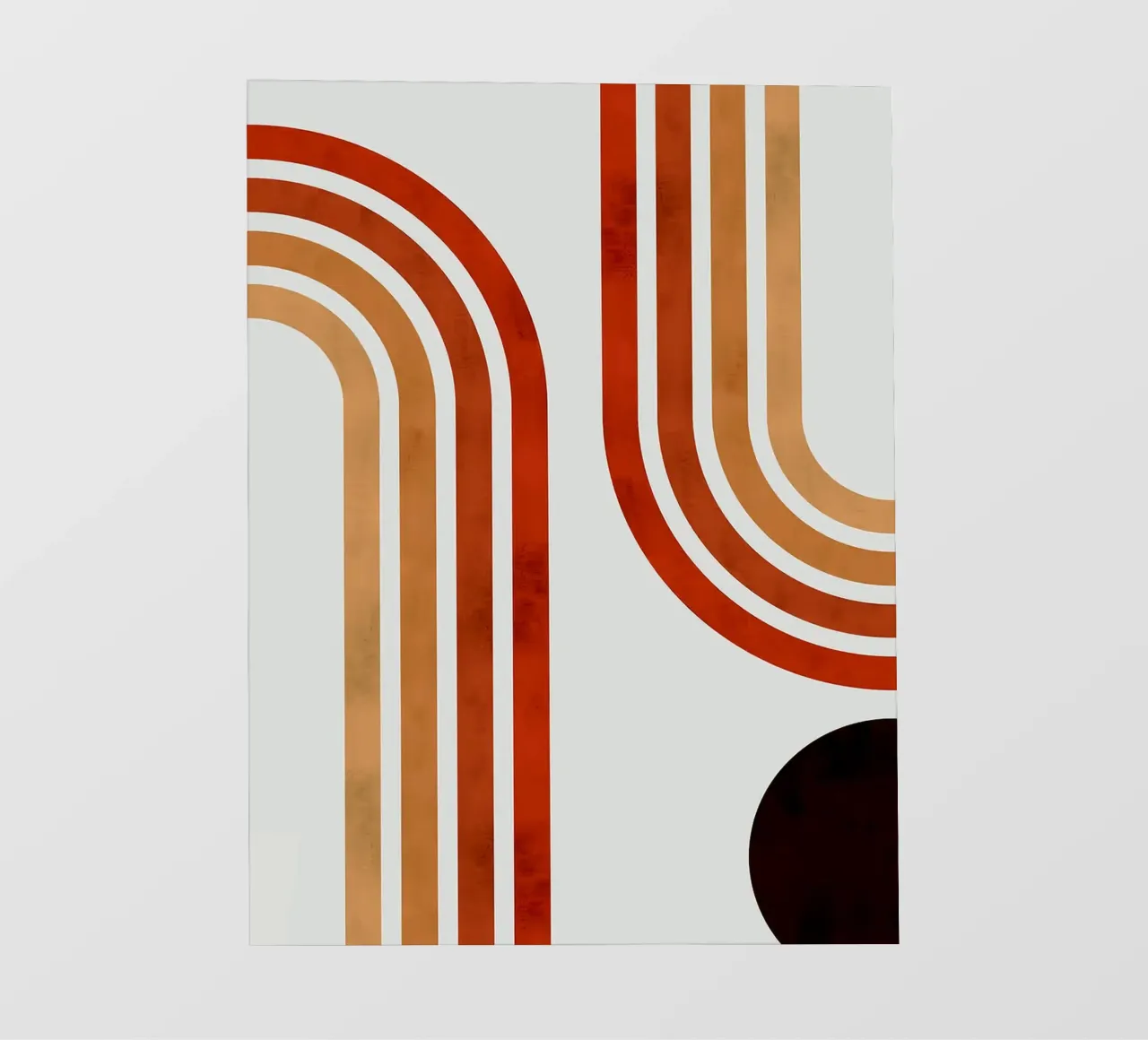 Linee minimaliste telo in pvc da Sabine Klein