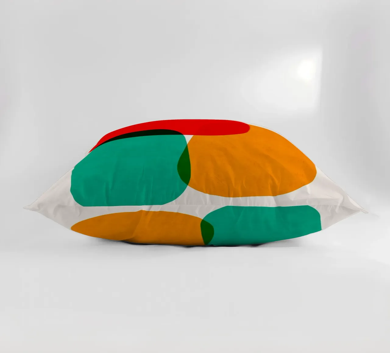 Forme colorate cuscino da Sabine Klein