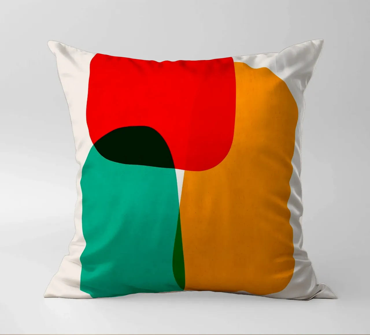 Forme colorate cuscino da Sabine Klein