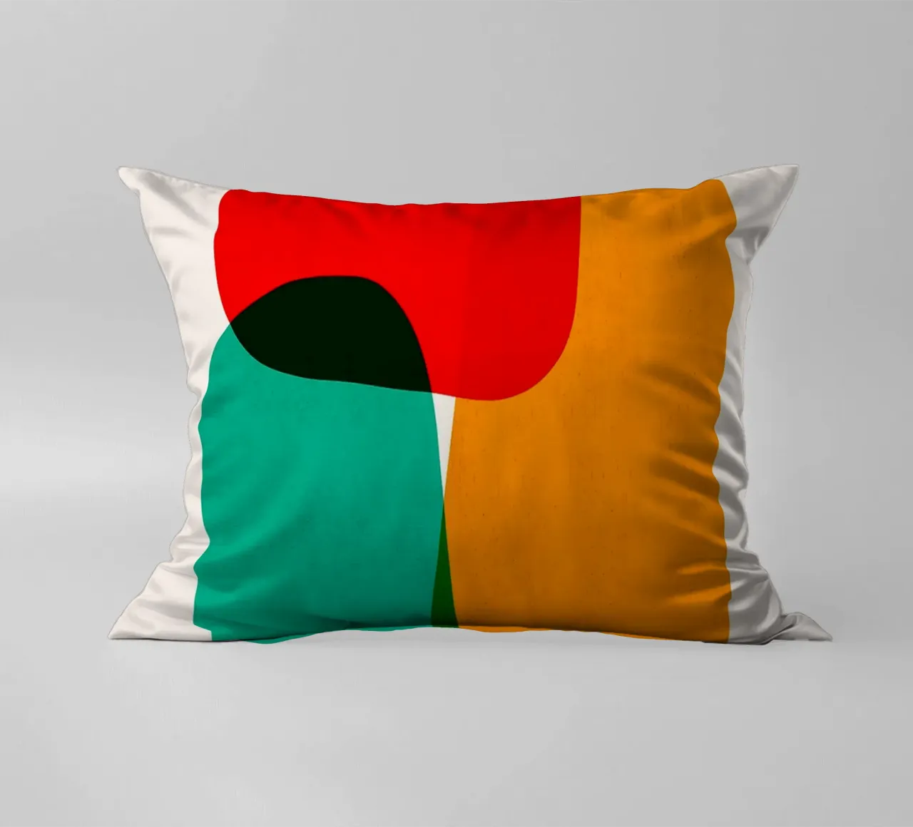 Forme colorate cuscino da Sabine Klein