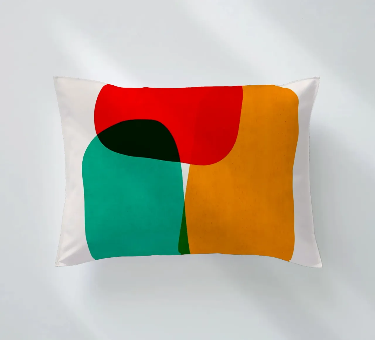 Forme colorate cuscino da Sabine Klein