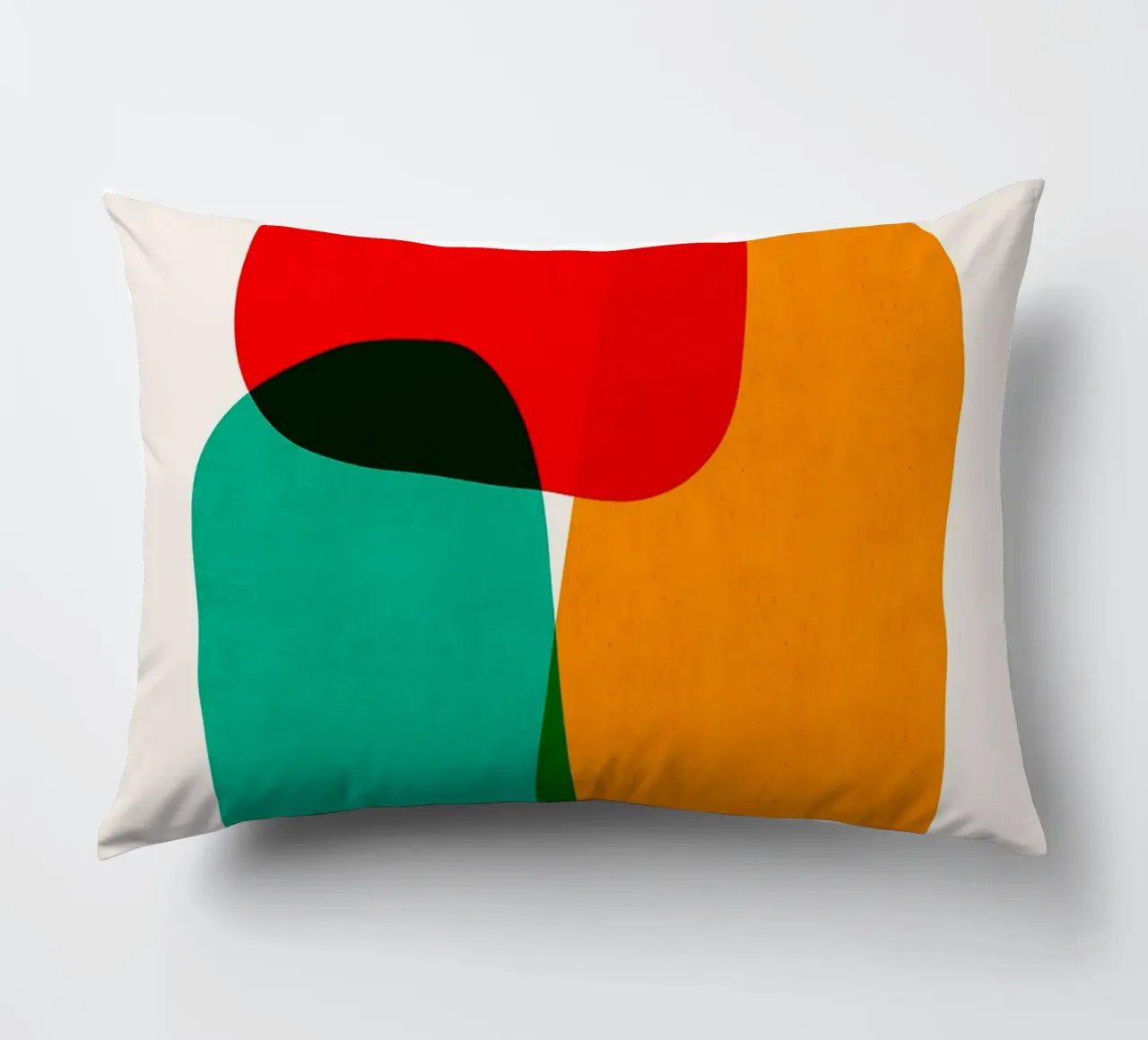 Forme colorate cuscino da Sabine Klein