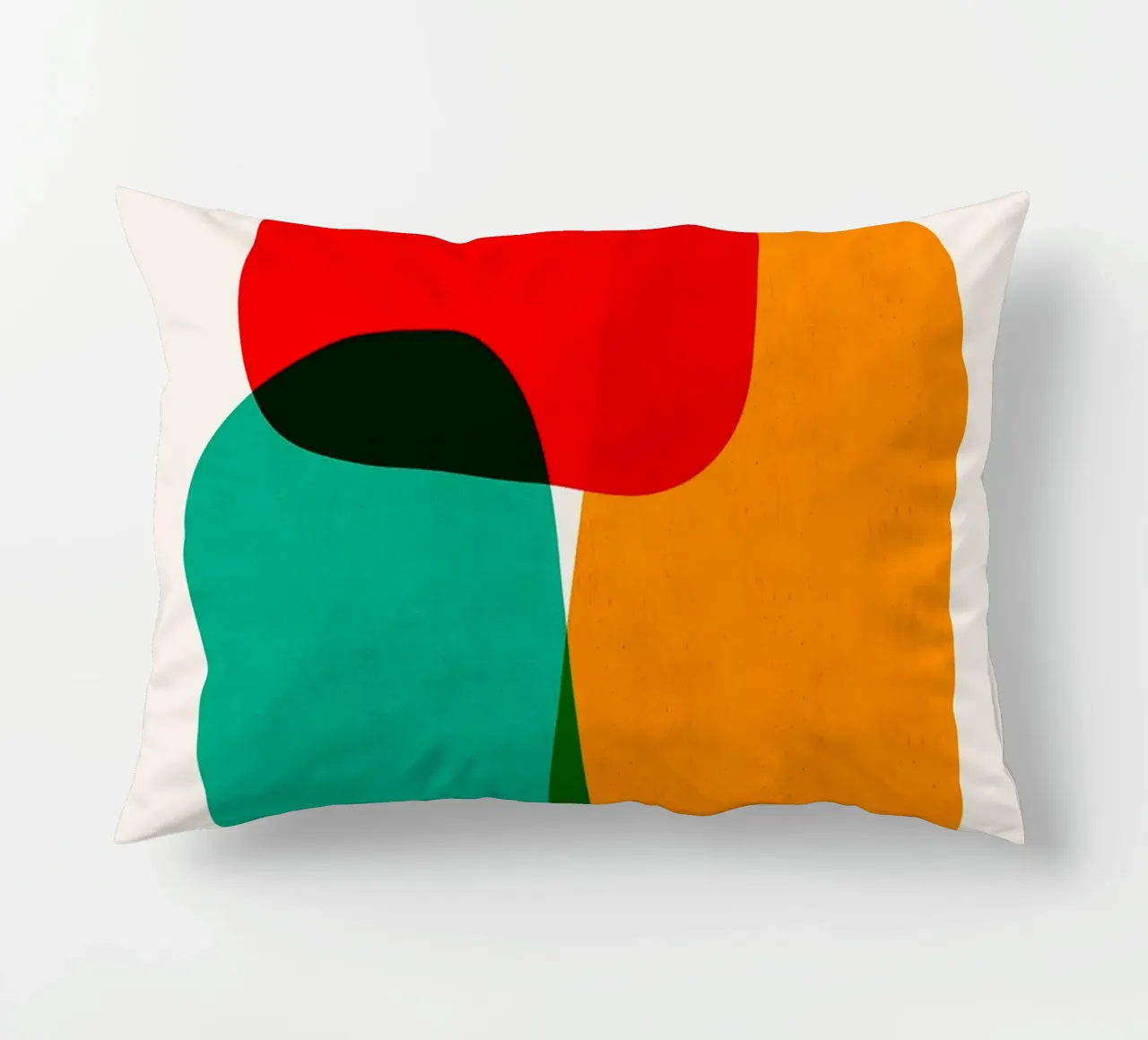 Forme colorate cuscino da Sabine Klein