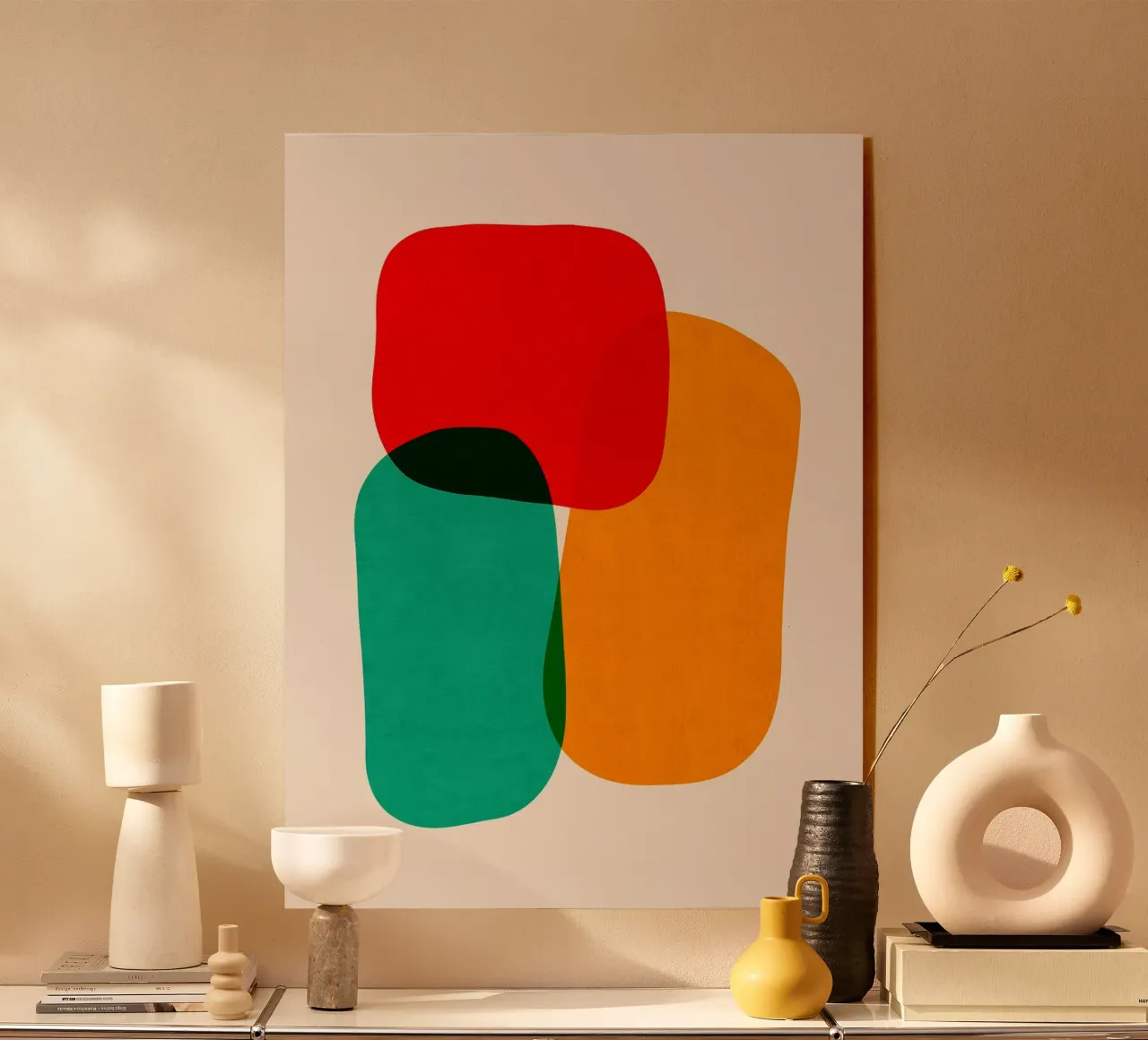 Forme colorate plexiglass da Sabine Klein