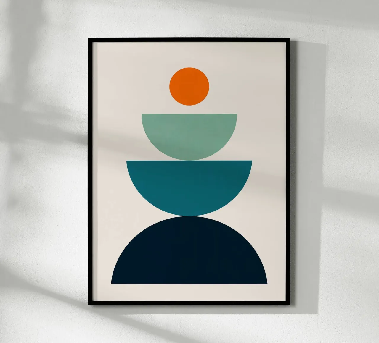 Minimalist lines poster by Lisa Becker
