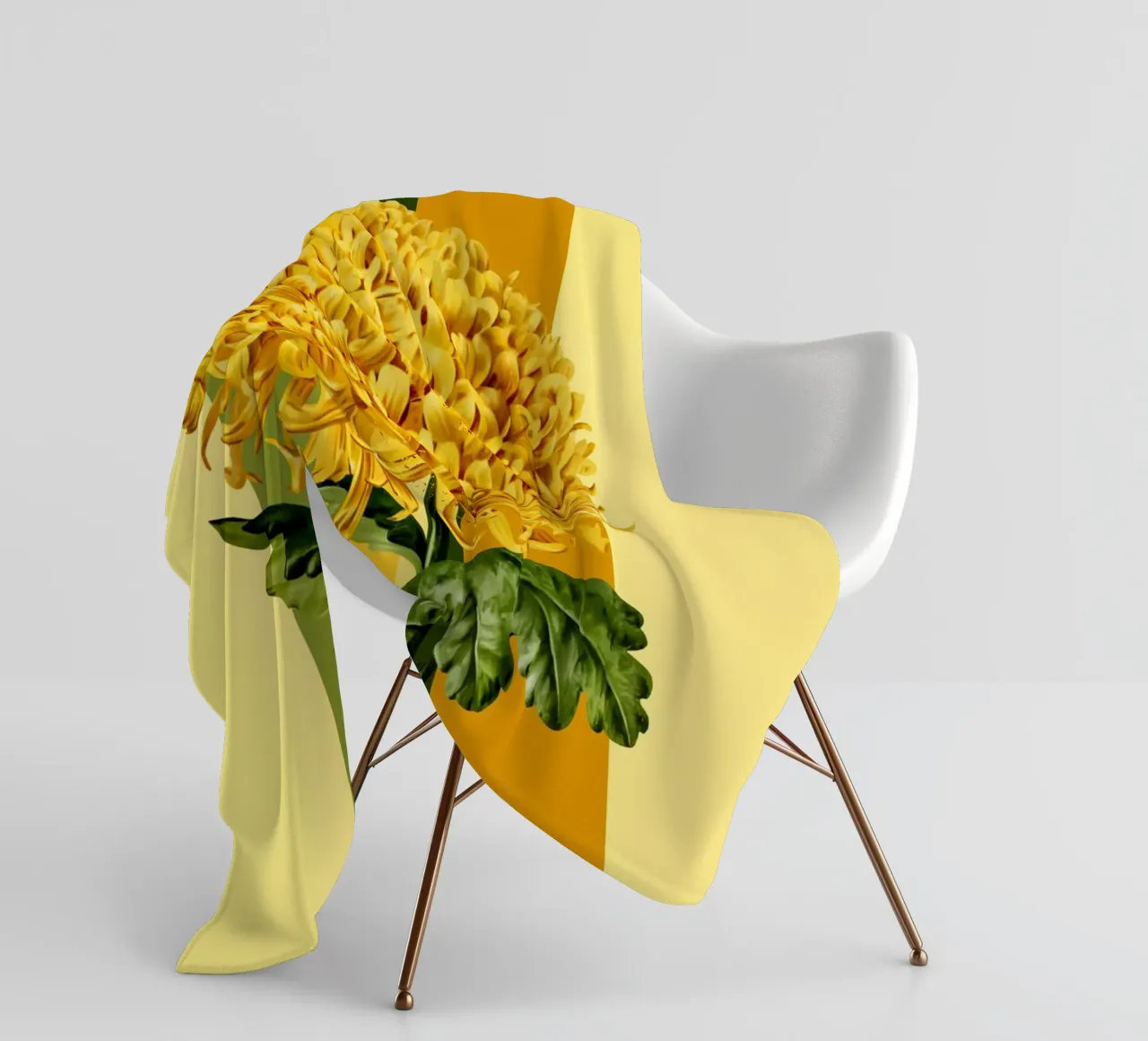 Belle Botanica 5 Aster coperta in pile da superprint