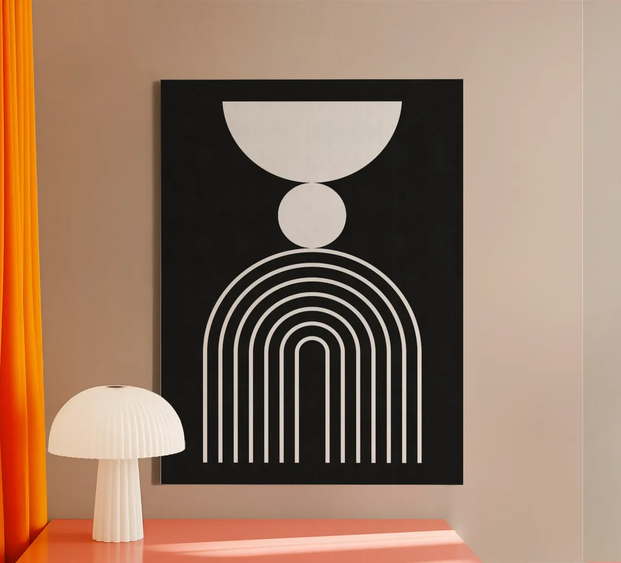 linea d'arte tela con Cornice a cassetta da Leon Franke