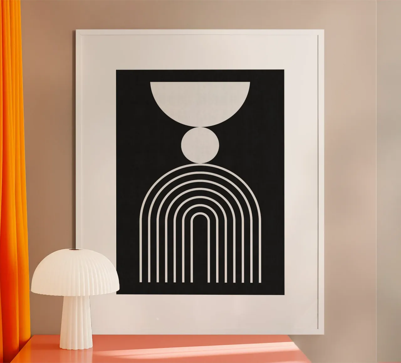 linea d'arte poster da Leon Franke