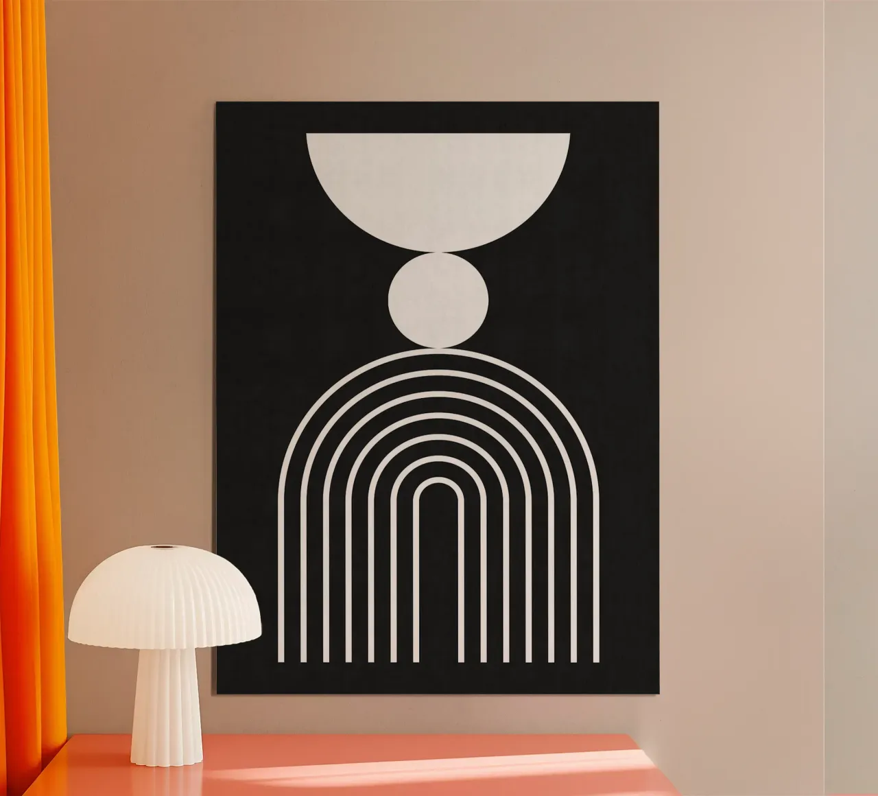 linea d'arte poster da Leon Franke