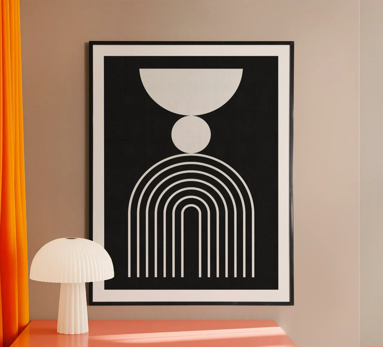 linea d'arte poster da Leon Franke