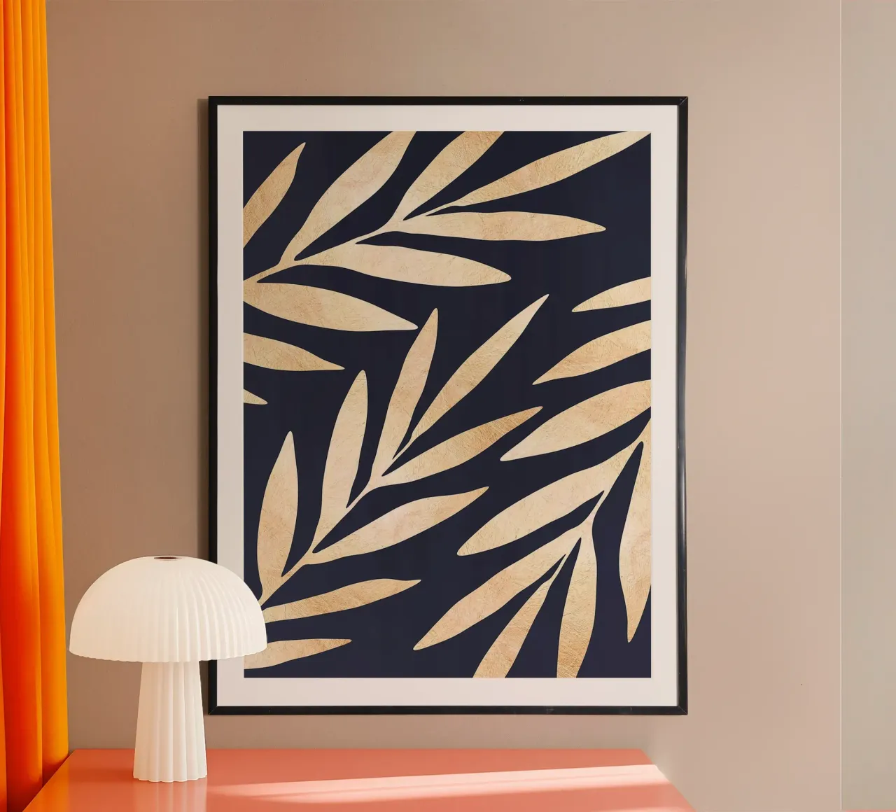 Foglie d'oro poster da Leon Franke