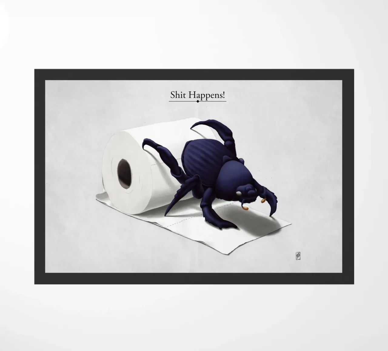 Shit Happens! (Titled) zerbino da Rob Art | Illustration