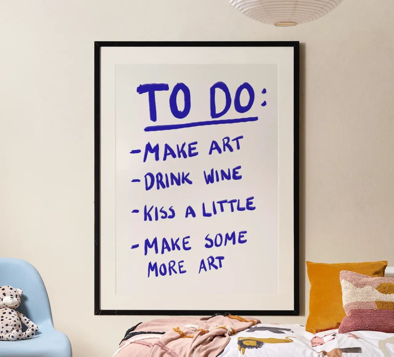 To Do poster by Athene Fritsch
