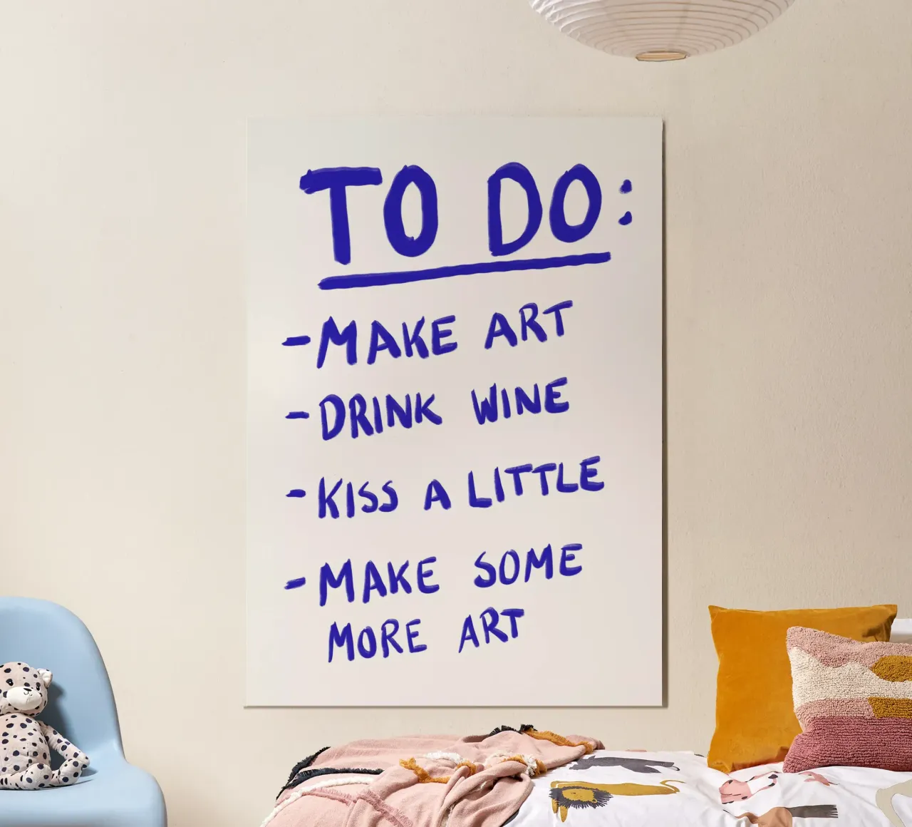 To Do poster by Athene Fritsch