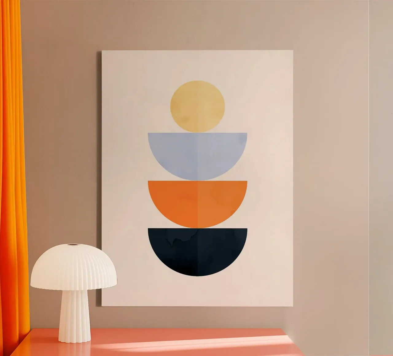 Arte delle forme 05 tela con Cornice a cassetta da Maria Maier