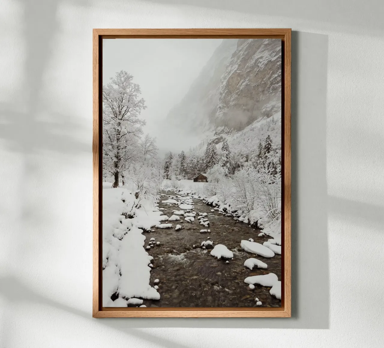 Silent Flow tela con Cornice a cassetta da Lena Stamm