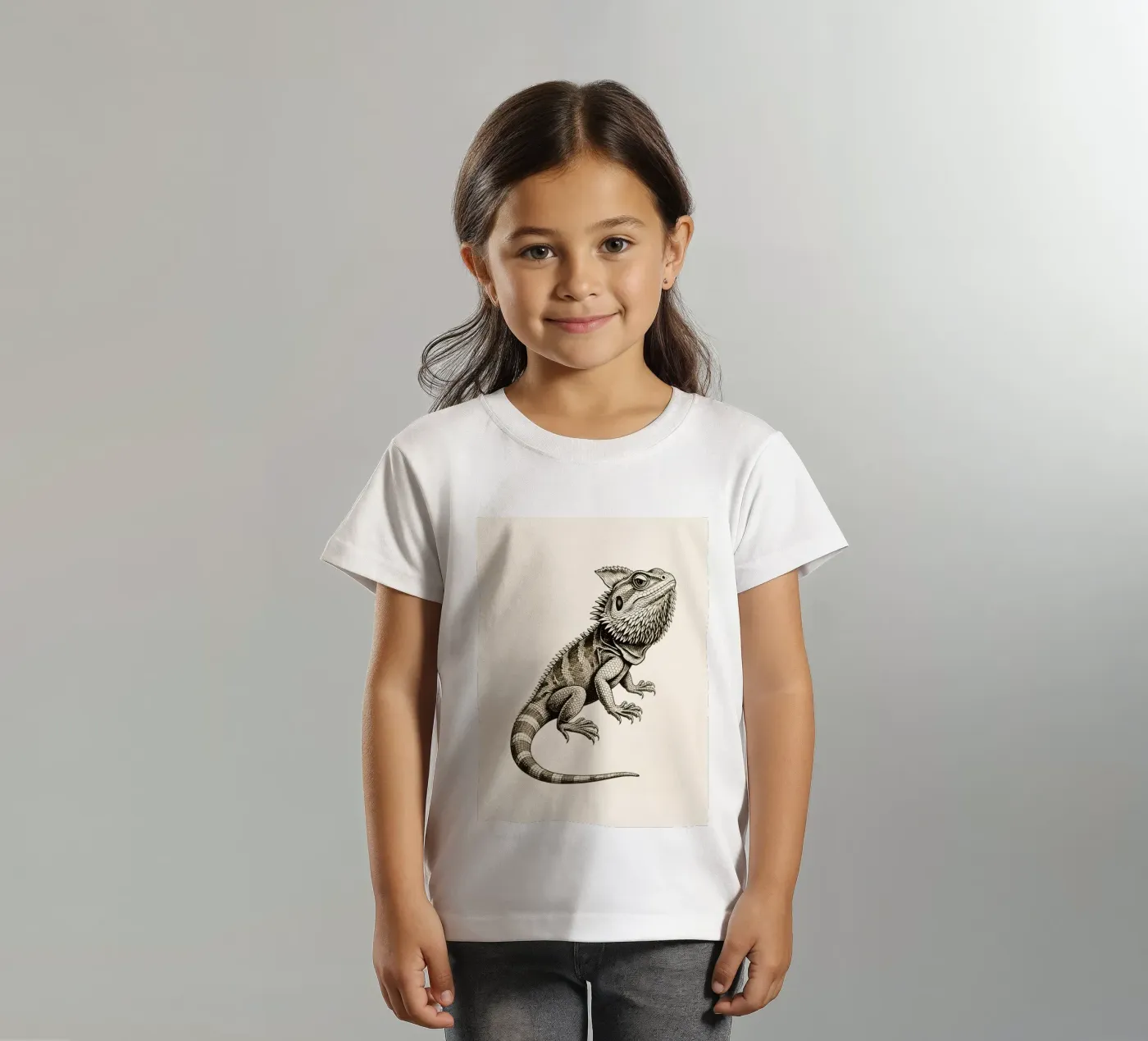 Iguana t-shirt bambini da knowledge