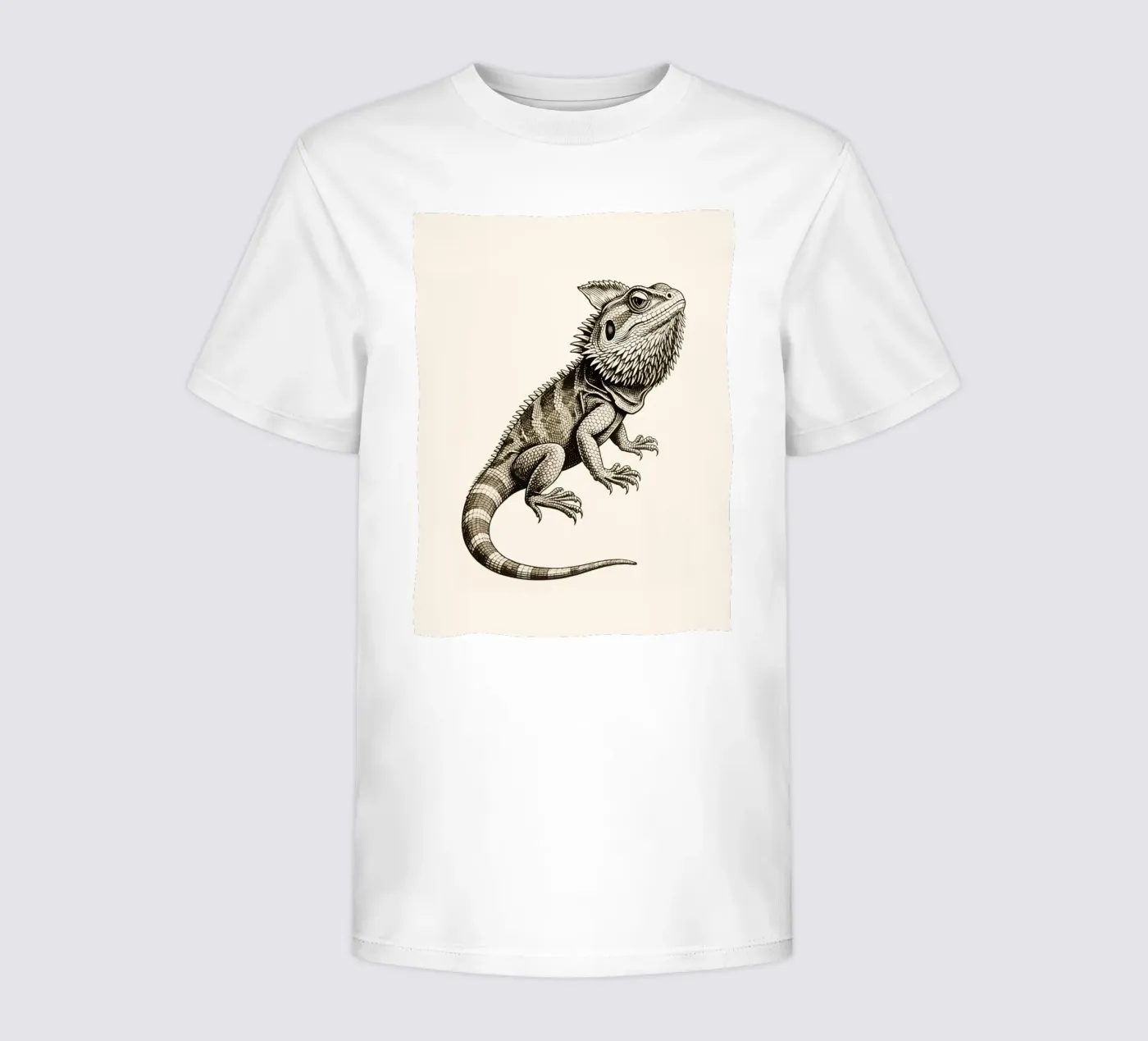 Iguana t-shirt bambini da knowledge