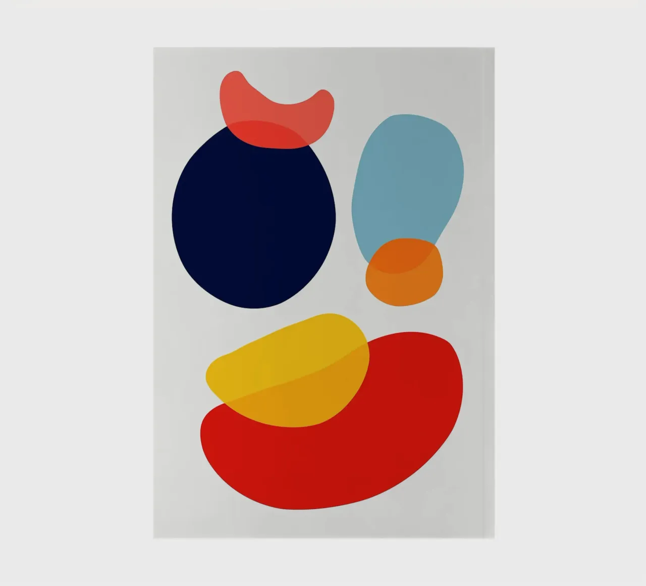 Abstract expression I notebook by Anna Müller