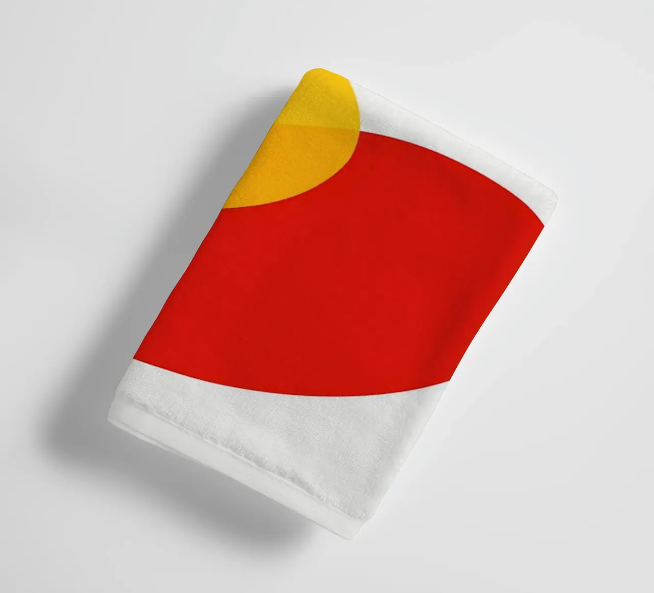 Abstract expression I towel by Anna Müller