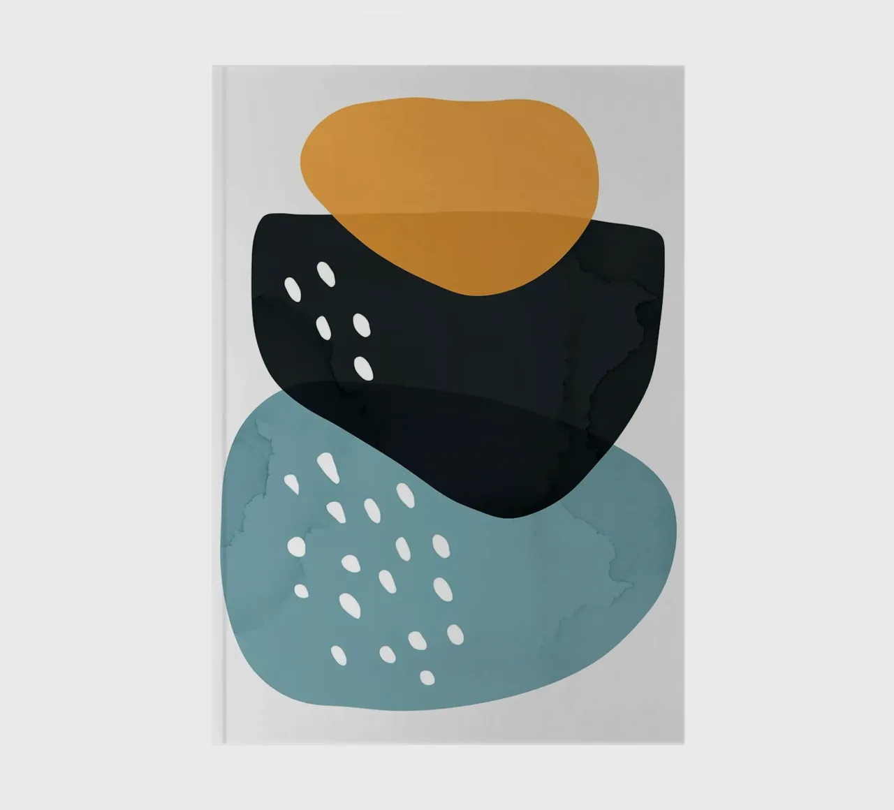 Color abstraction XVIII notebook by Anna Müller