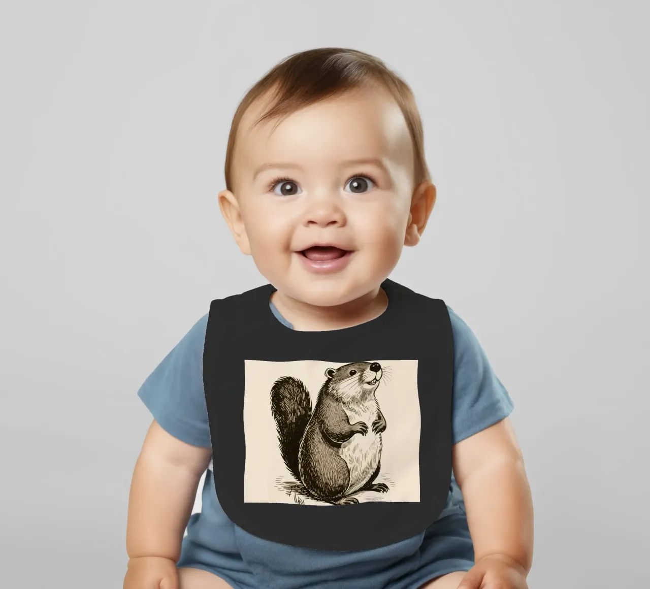 Biber Babylätzchen von knowledge