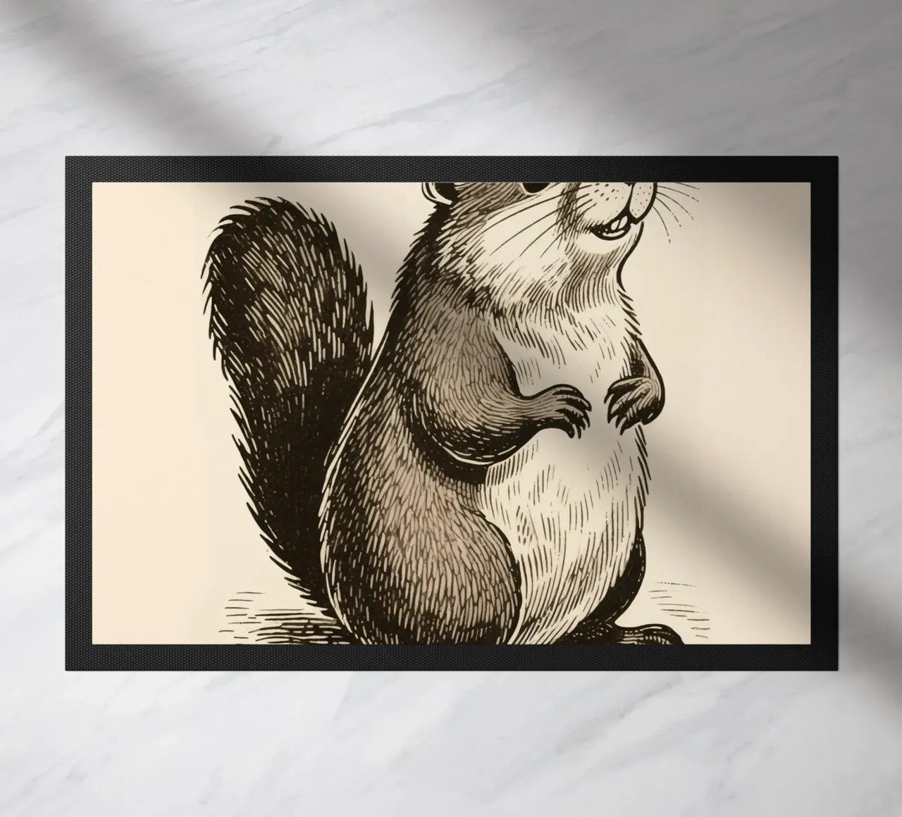 Biber Fußmatte von knowledge