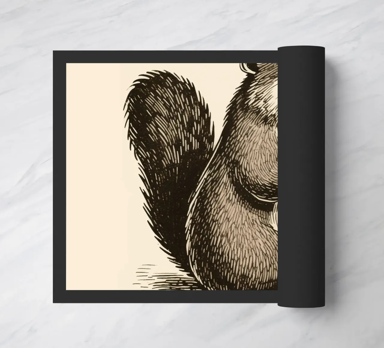 Biber Fußmatte von knowledge