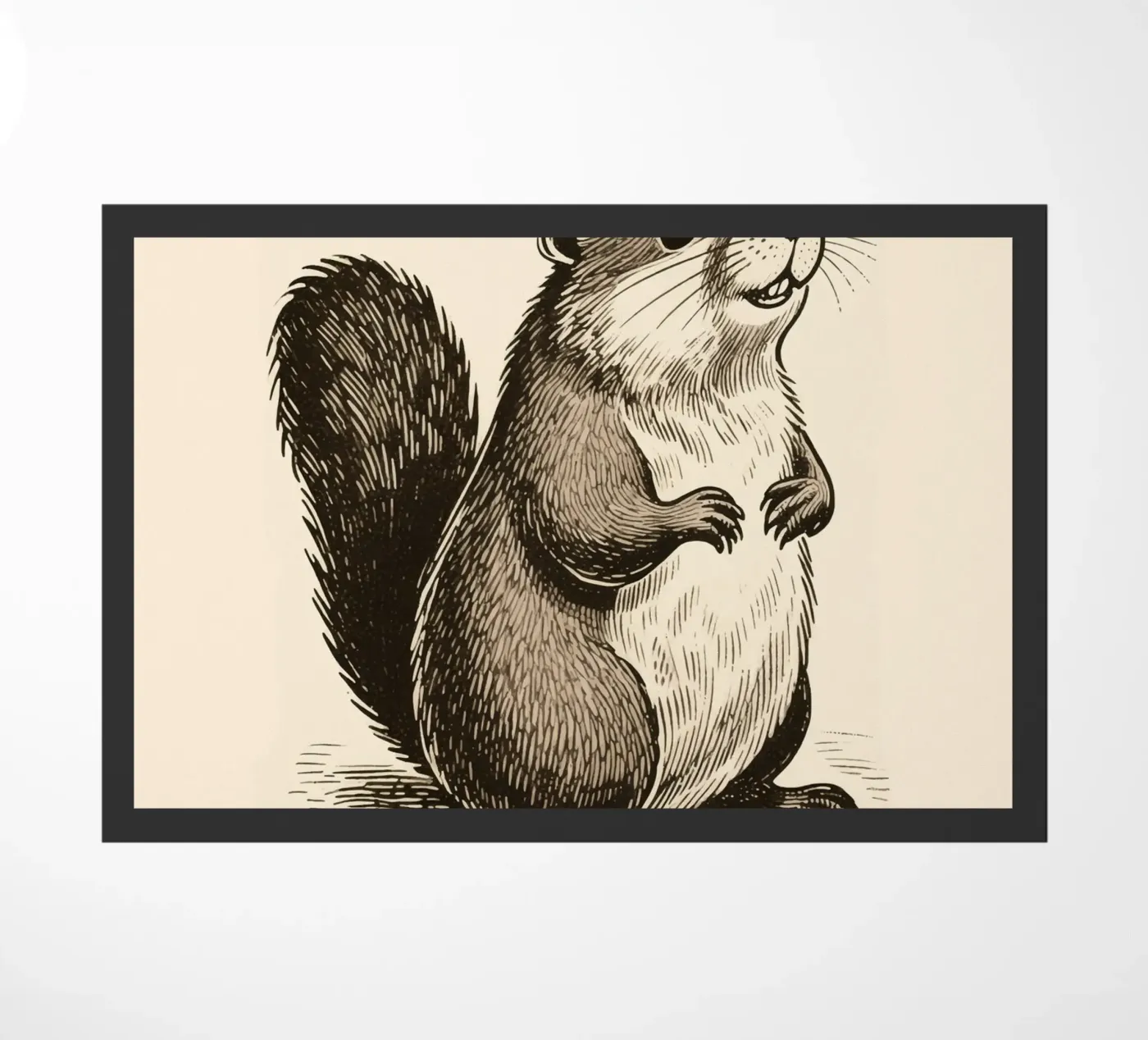 Bever deurmat van knowledge