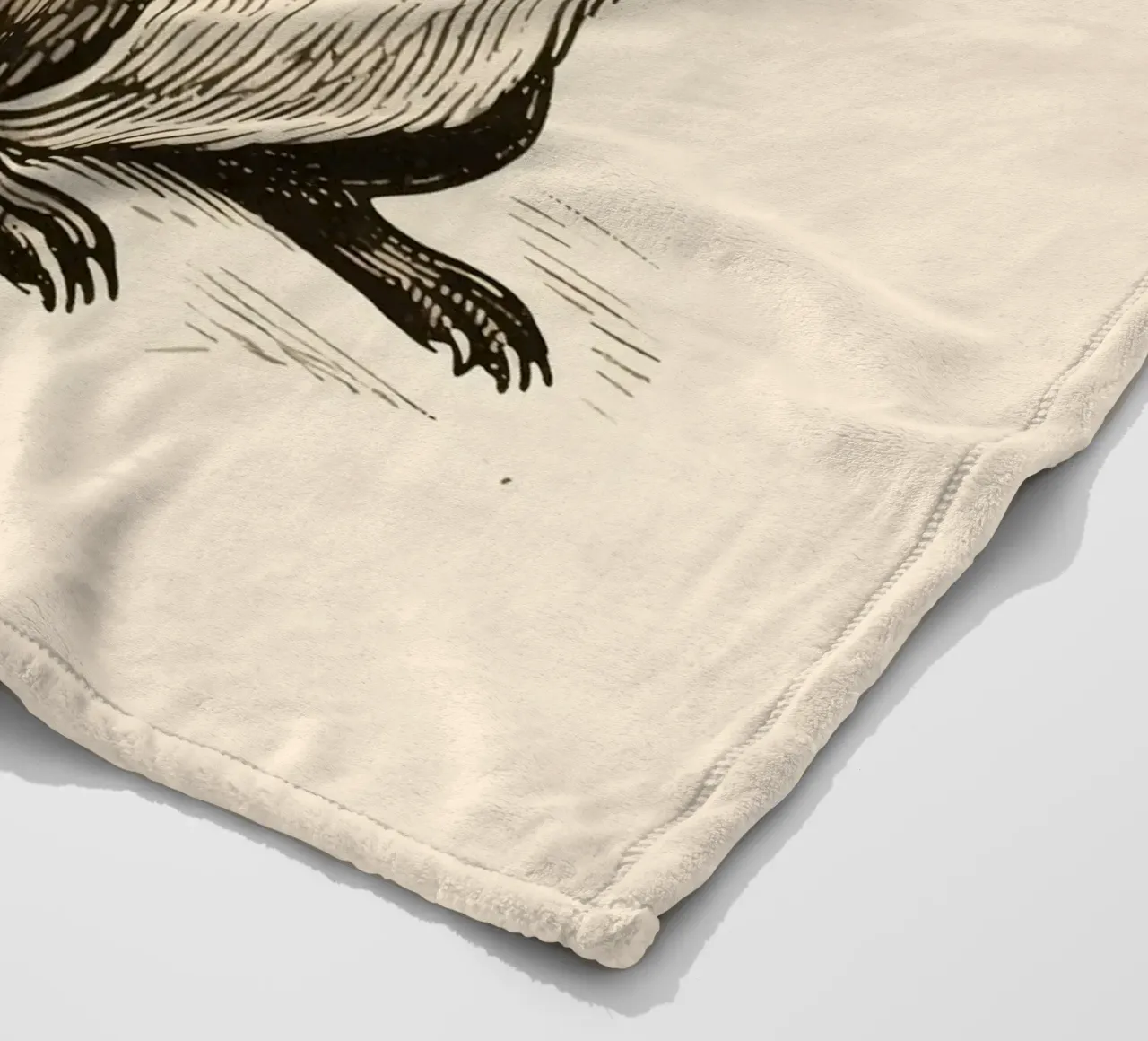 Bever fleecedeken van knowledge