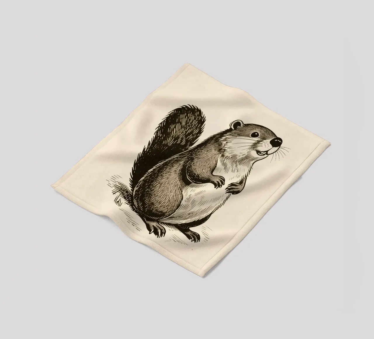 Bever fleecedeken van knowledge