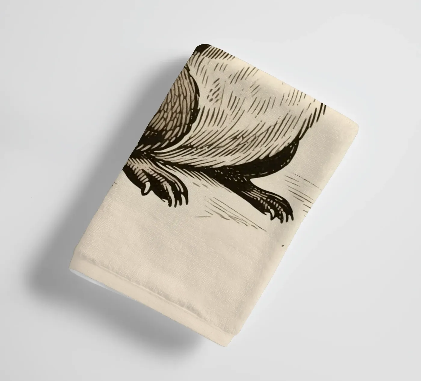 Bever badhanddoek van knowledge