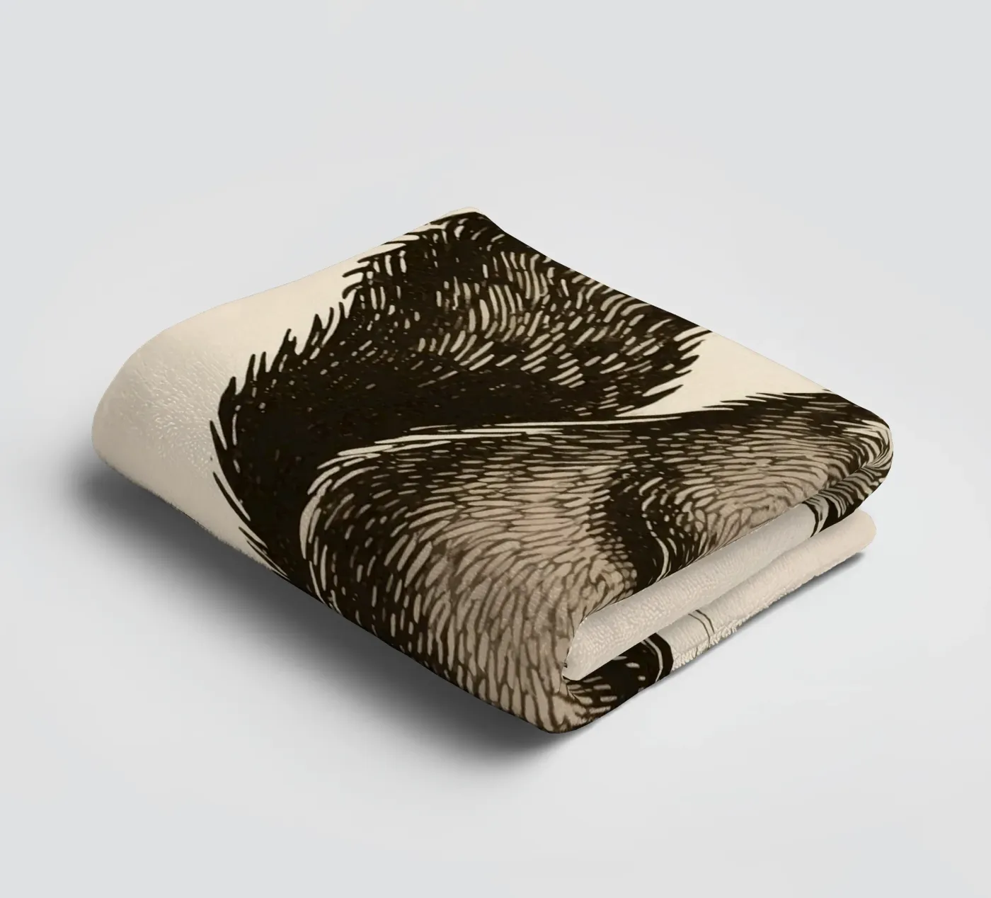 Bever badhanddoek van knowledge