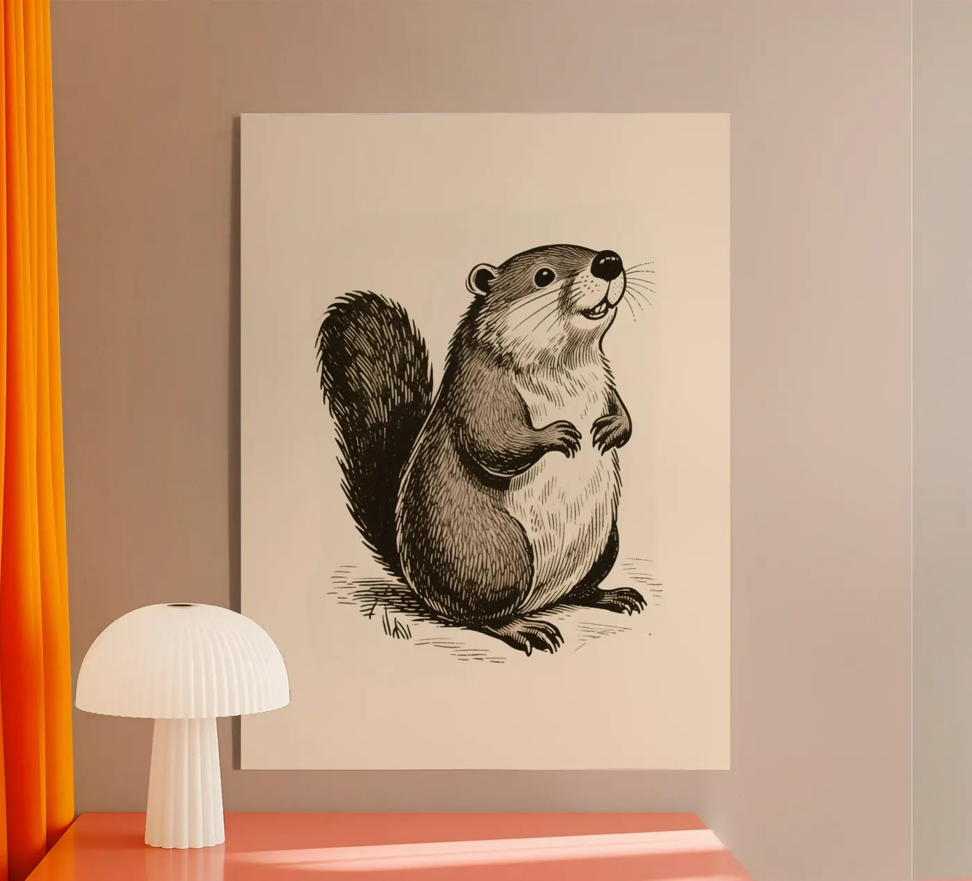 Beaver plexiglass da knowledge