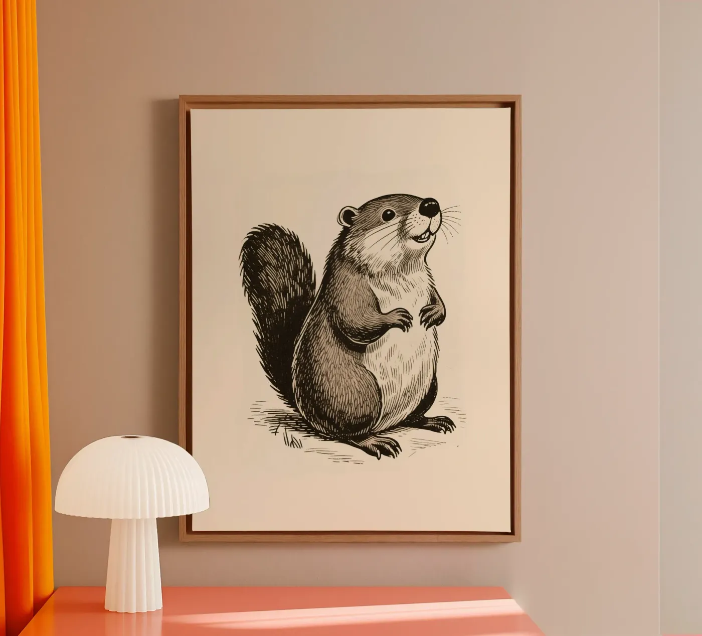 Bever canvas van knowledge