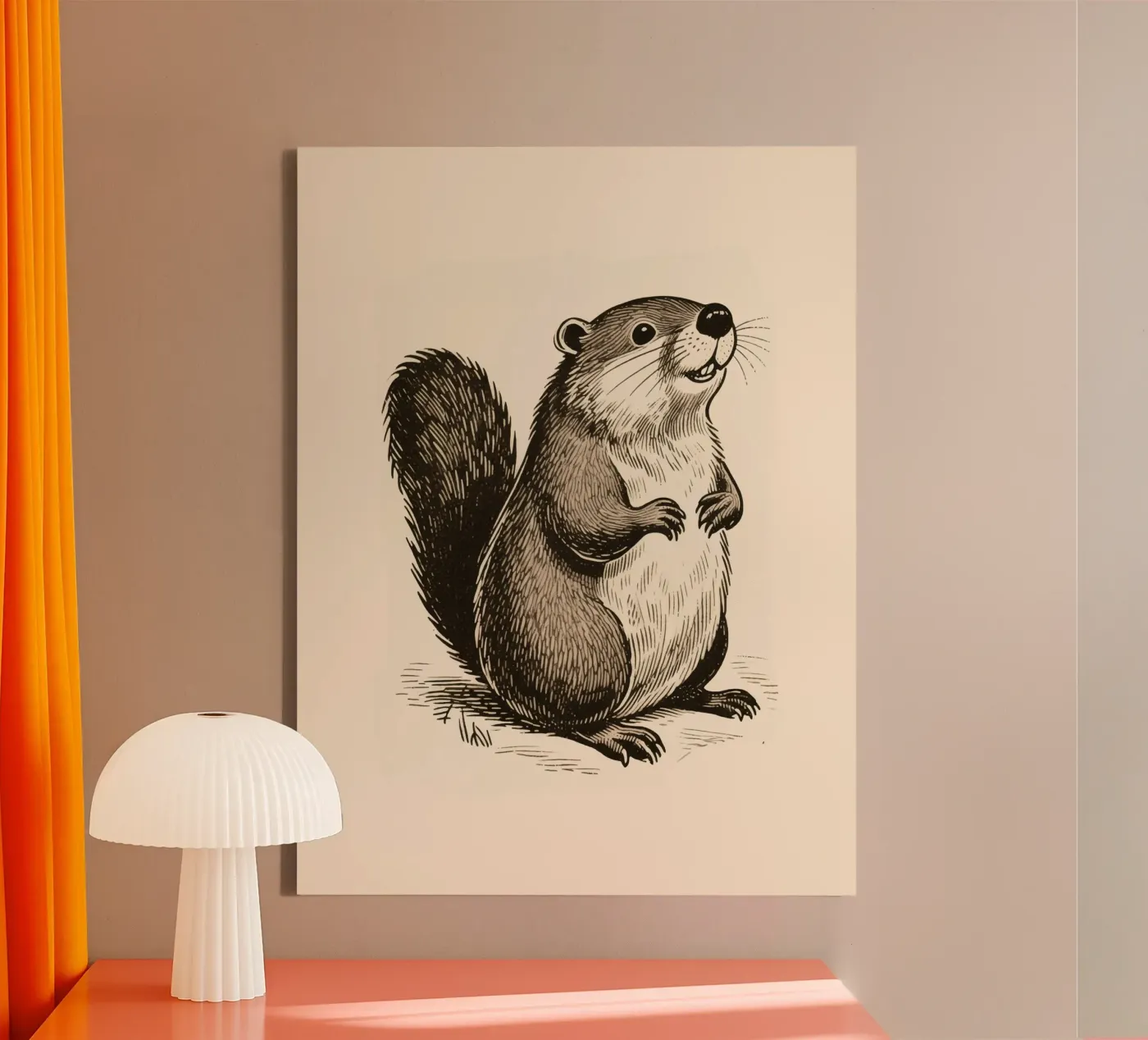 Bever canvas van knowledge
