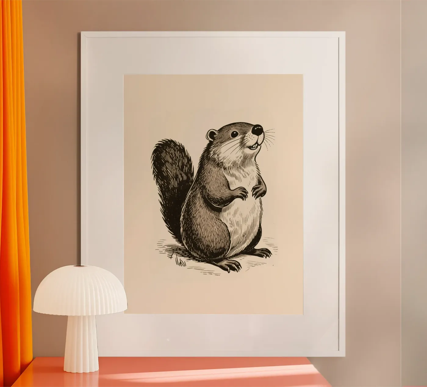 Beaver Poster von knowledge