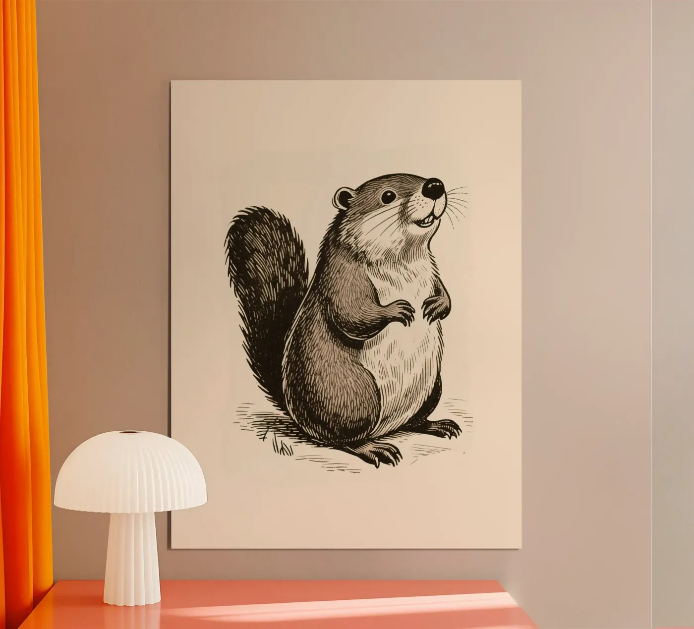 Beaver Poster von knowledge