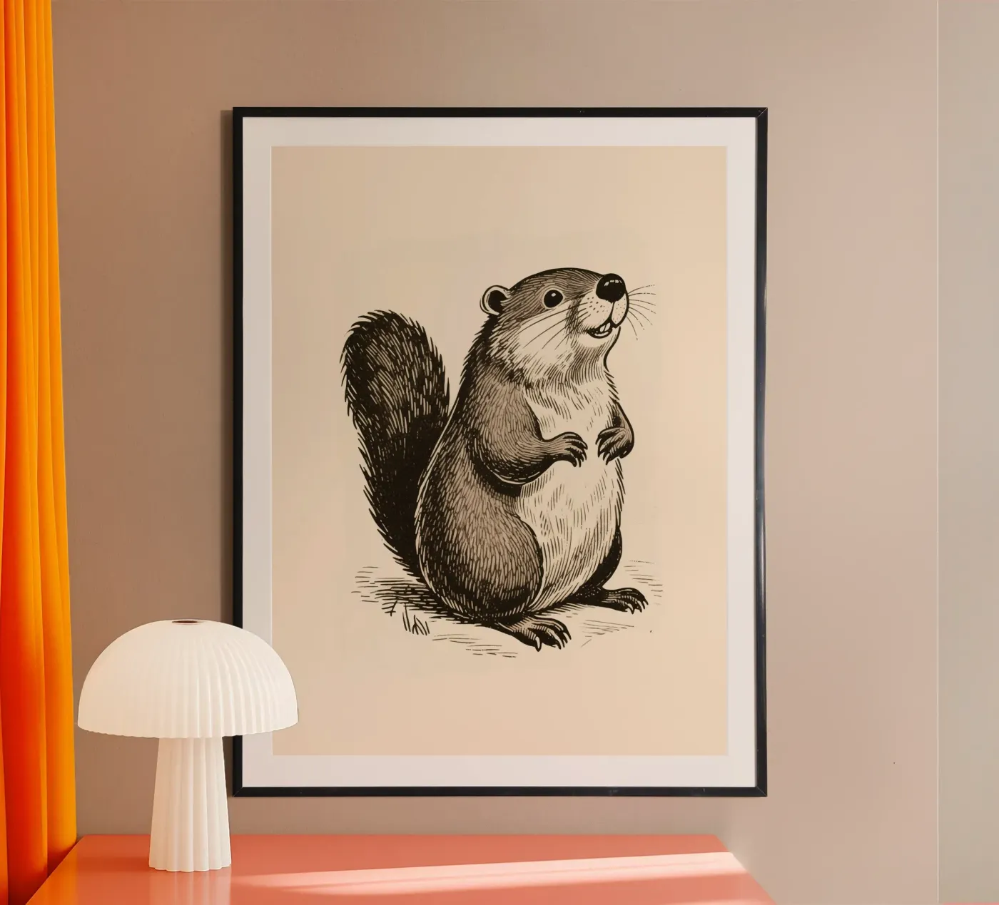 Beaver Poster von knowledge