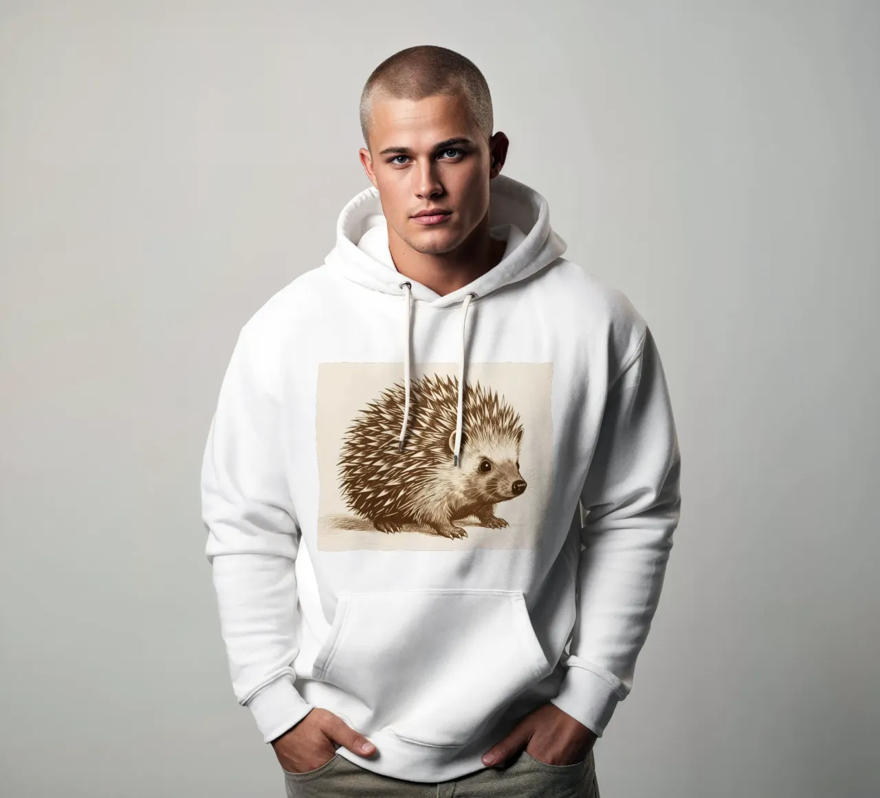 Istrice felpa con cappuccio da knowledge