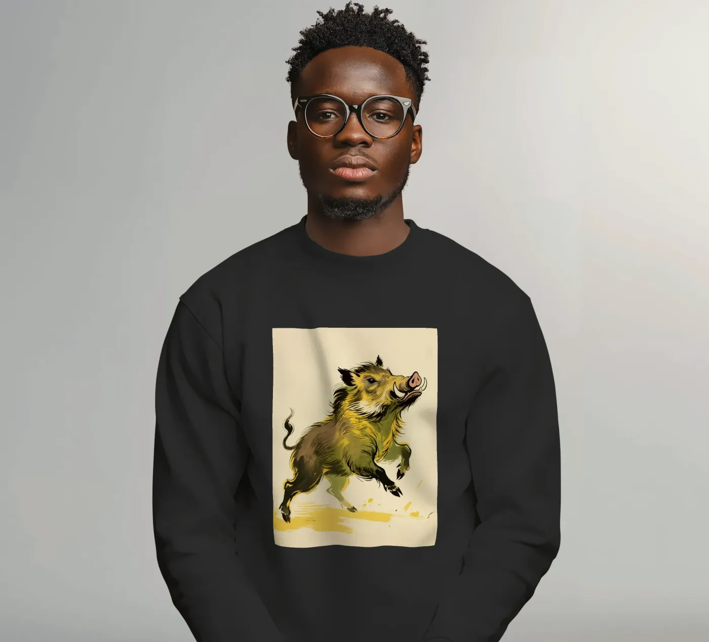 Cinghiale felpa da knowledge