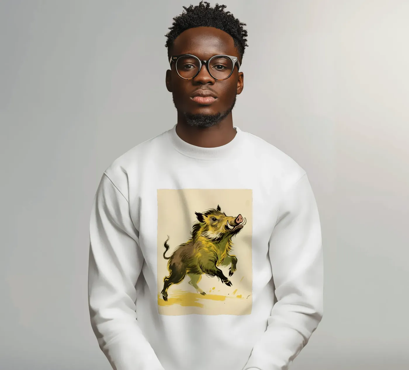 Cinghiale felpa da knowledge