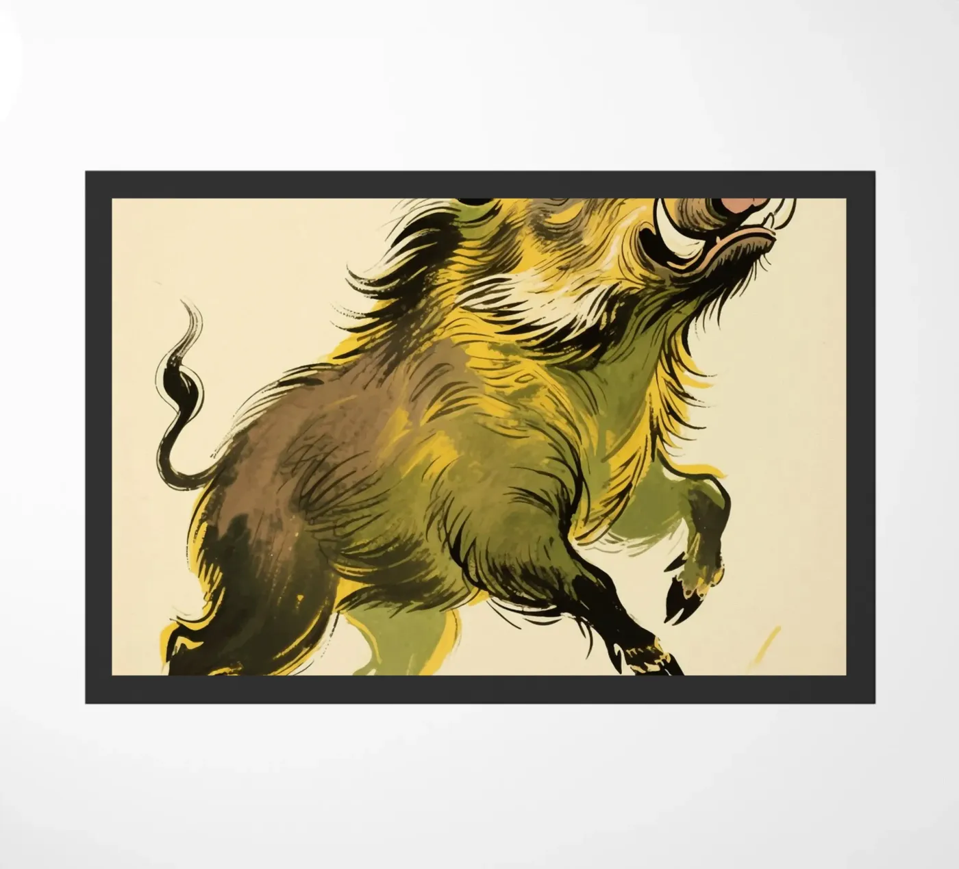 Cinghiale zerbino da knowledge