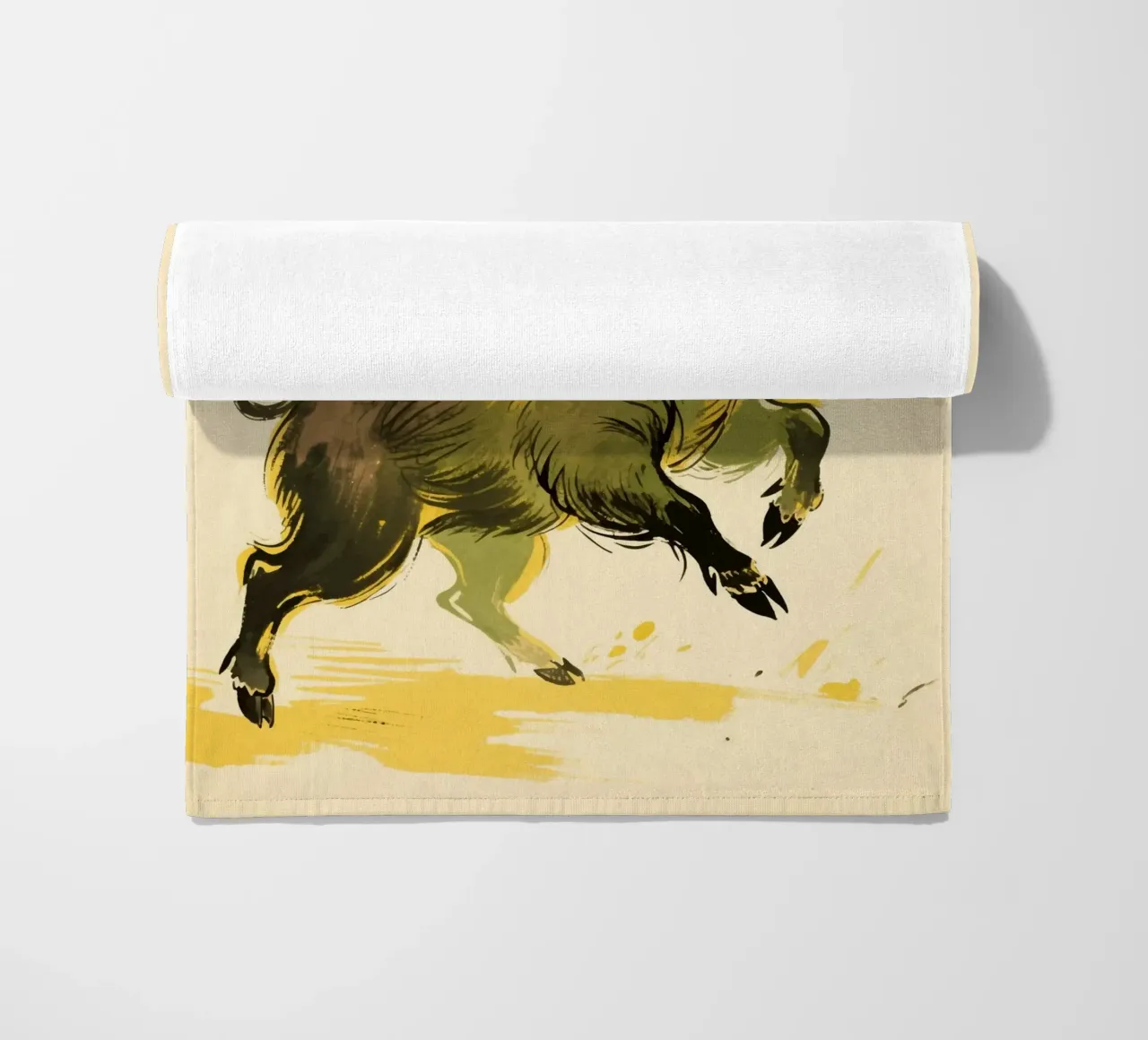 Cinghiale telo mare da knowledge