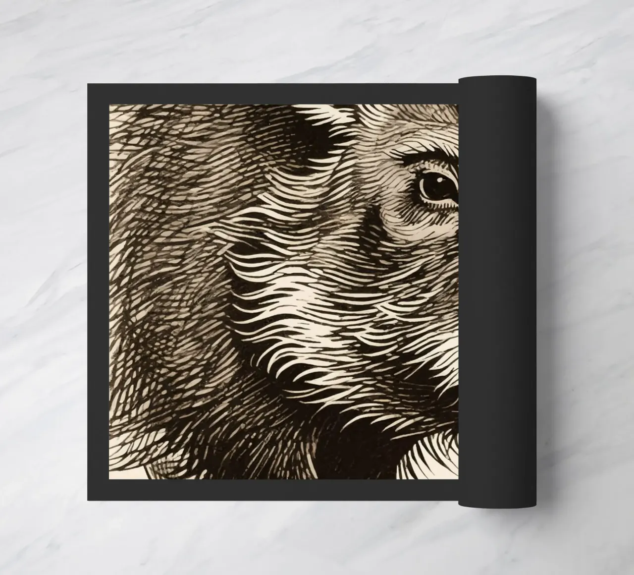 Hog doormat by knowledge